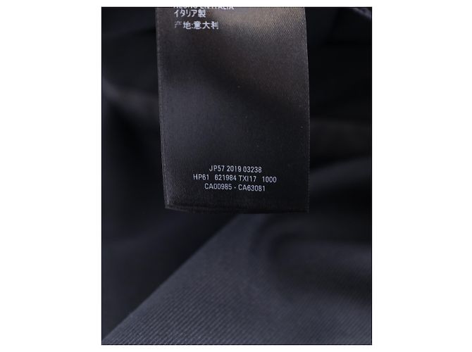 Maßgeschneiderte Balenciaga-Hose mit normaler Passform aus schwarzer Wolle - Ansicht 5
