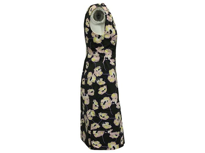 Abito midi con stampa floreale Marni in cotone multicolor - vista 2