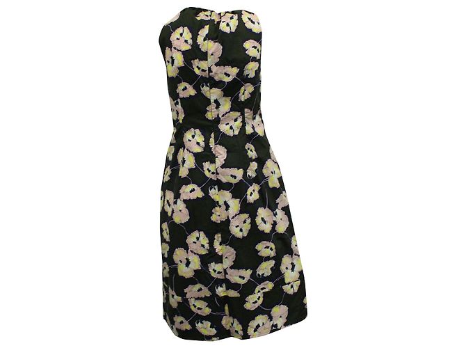 Abito midi con stampa floreale Marni in cotone multicolor - vista 3