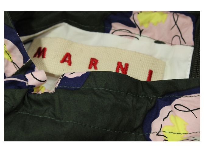 Abito midi con stampa floreale Marni in cotone multicolor - vista 4