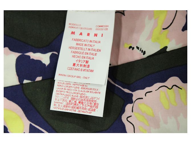 Abito midi con stampa floreale Marni in cotone multicolor - vista 5