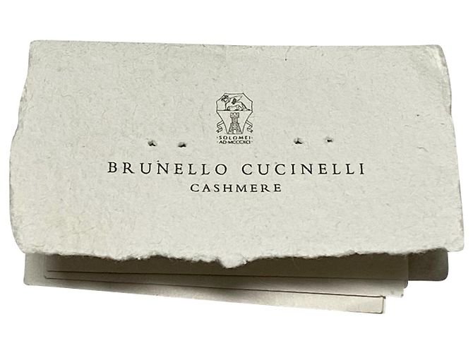 Gorro de malha Brunello Cucinelli com Monili em caxemira bege Marrom - vista 7