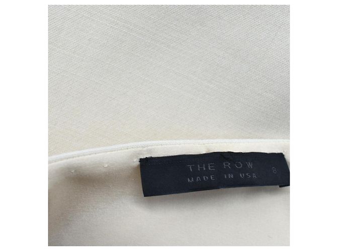 Vestido mini The Row de lana beige - vista 4