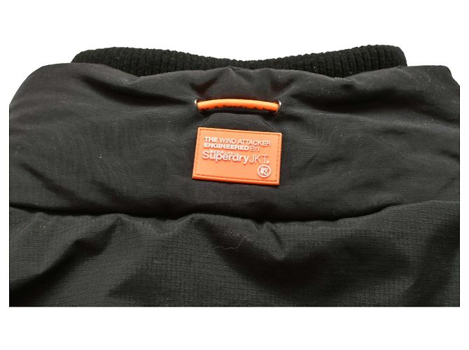 Giacca Superdry The Wind Attacker uomo nera nylon M Nero - vista 10