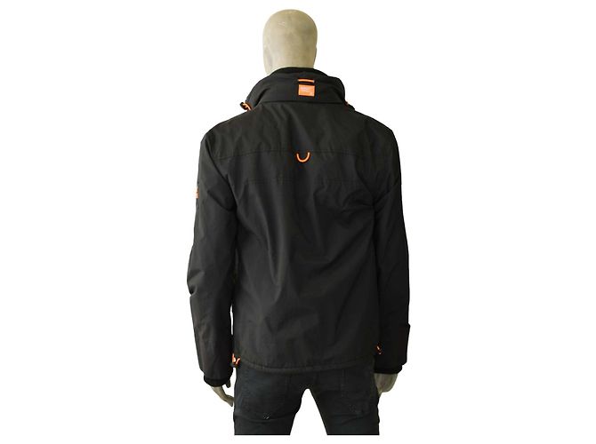 Giacca Superdry The Wind Attacker uomo nera nylon M Nero - vista 3