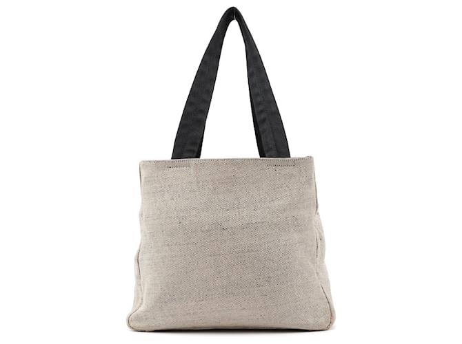 Bolsos PRADA T. Algodón Beige - vista 3