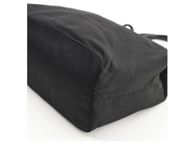 Tote Bolsos de mano Prada T. Plástico Negro - vista 8