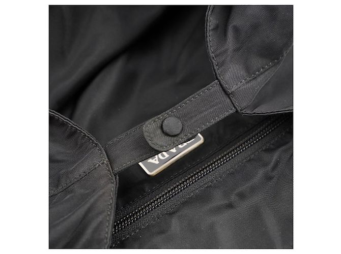 Tote Bolsos de mano Prada T. Plástico Negro - vista 10