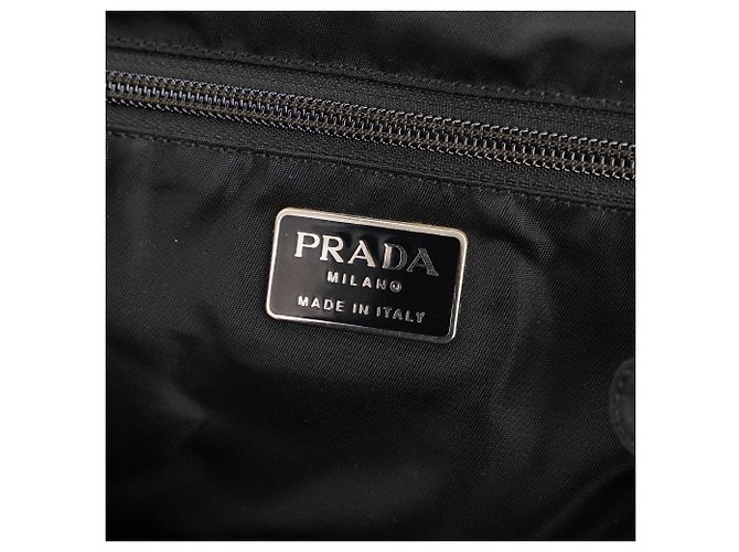 Tote Bolsos de mano Prada T. Plástico Negro - vista 11