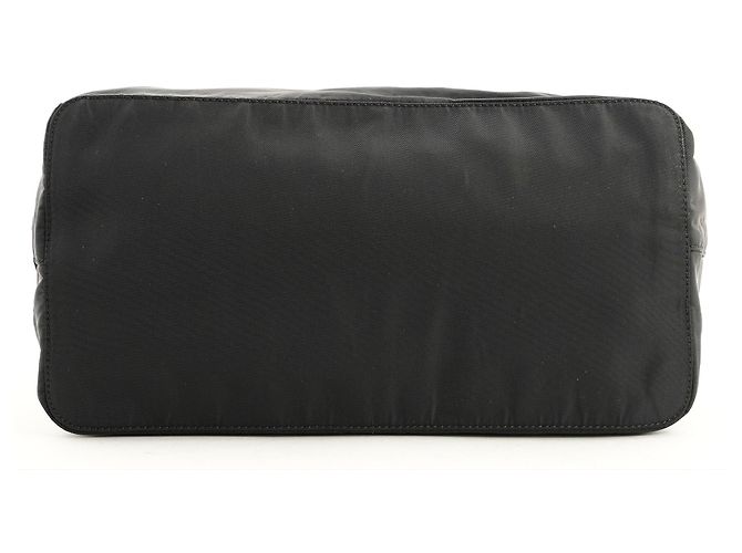 Tote Bolsos de mano Prada T. Plástico Negro - vista 4