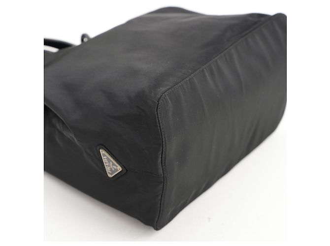 Tote Bolsos de mano Prada T. Plástico Negro - vista 6
