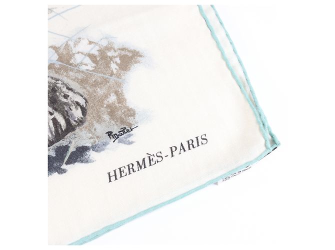 Trim Hermès Sciarpa HERMES Cashmere Seta Panthera Pardus 140 Multicolore - vista 3