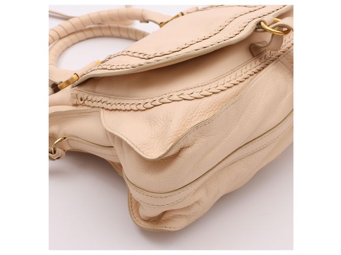 Chloé Borsa a tracolla Marcie in pelle Chloe in rosa pastello - vista 10