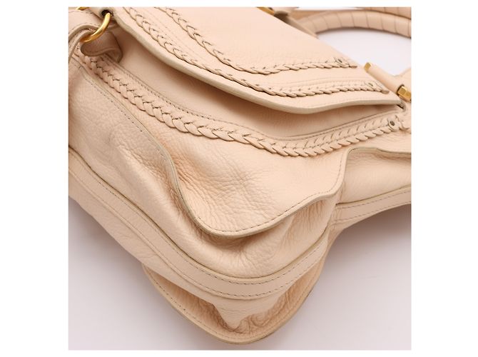 Chloé Borsa a tracolla Marcie in pelle Chloe in rosa pastello - vista 11