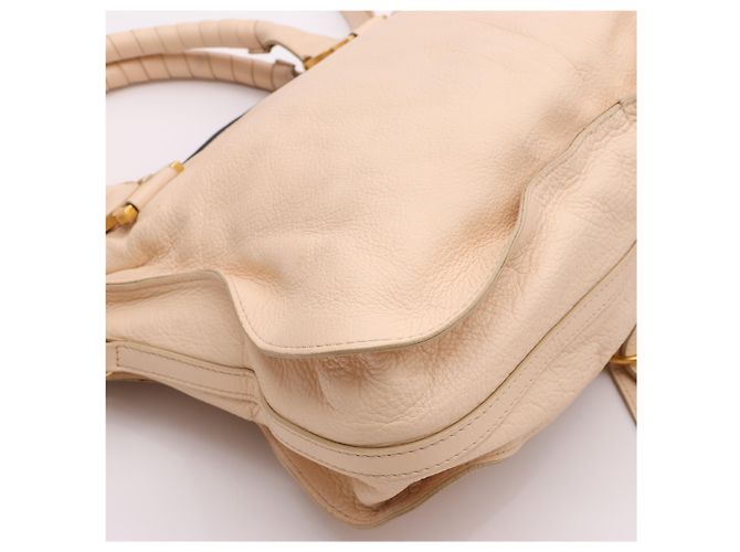 Chloé Borsa a tracolla Marcie in pelle Chloe in rosa pastello - vista 12