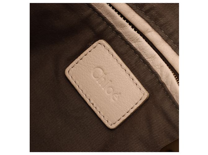 Chloé Borsa a tracolla Marcie in pelle Chloe in rosa pastello - vista 19