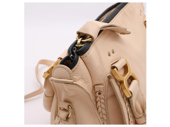 Chloé Borsa a tracolla Marcie in pelle Chloe in rosa pastello - vista 6