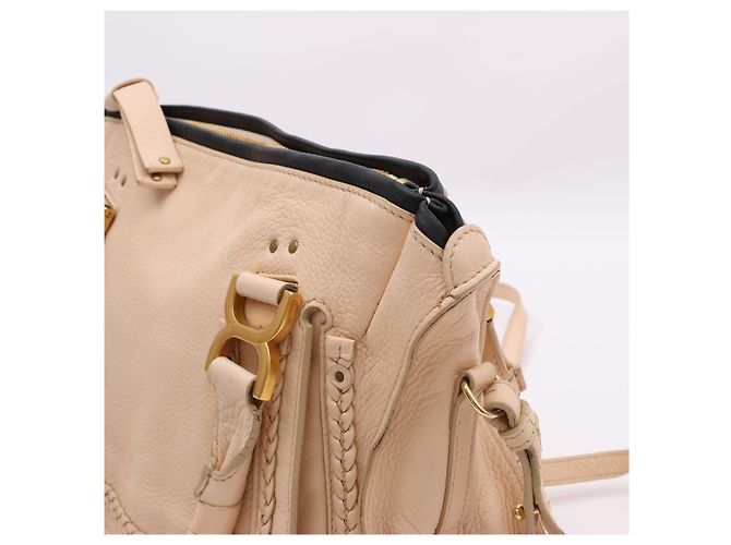 Chloé Borsa a tracolla Marcie in pelle Chloe in rosa pastello - vista 7