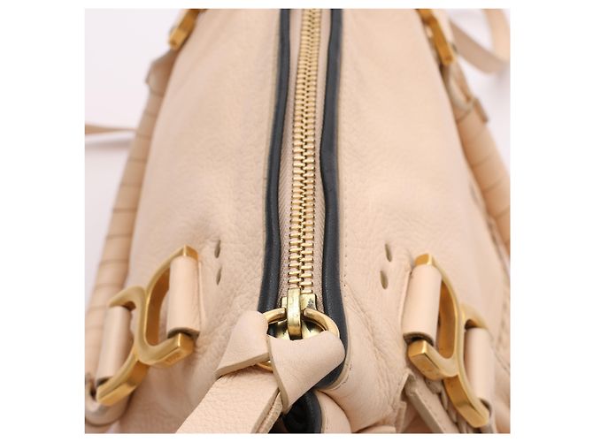 Chloé Borsa a tracolla Marcie in pelle Chloe in rosa pastello - vista 8