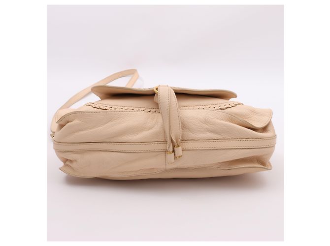 Chloé Borsa a tracolla Marcie in pelle Chloe in rosa pastello - vista 9