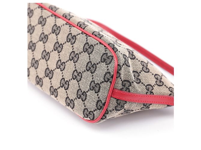 Borse GUCCI T. tessuto Rosso - vista 10