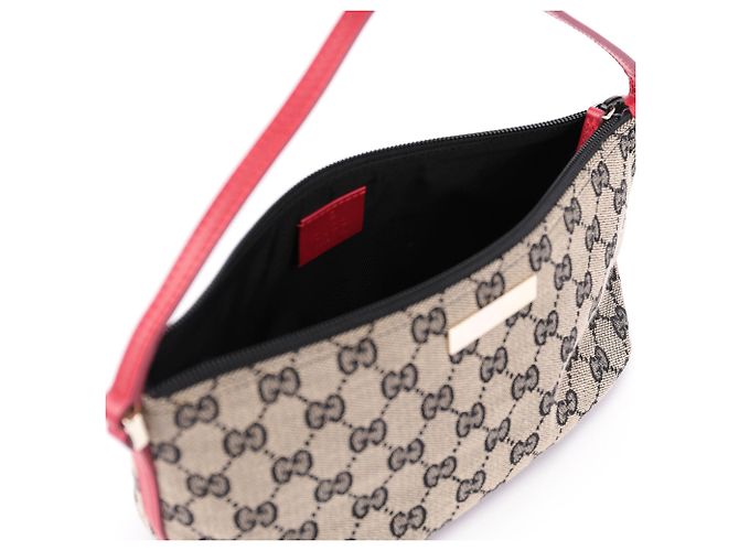 Borse GUCCI T. tessuto Rosso - vista 11