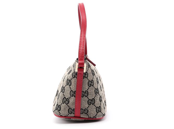Borse GUCCI T. tessuto Rosso - vista 2