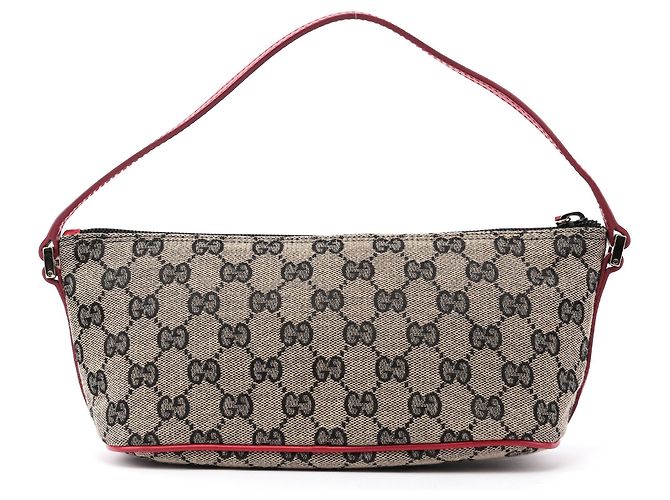 Borse GUCCI T. tessuto Rosso - vista 3