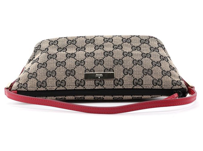Borse GUCCI T. tessuto Rosso - vista 4