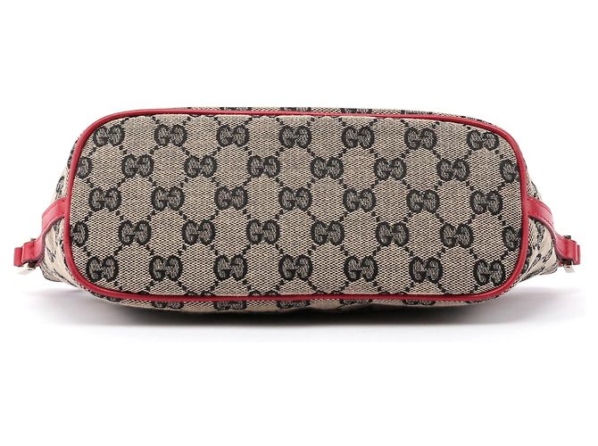 Borse GUCCI T. tessuto Rosso - vista 5