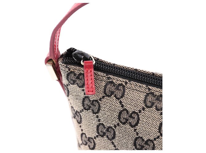 Borse GUCCI T. tessuto Rosso - vista 7