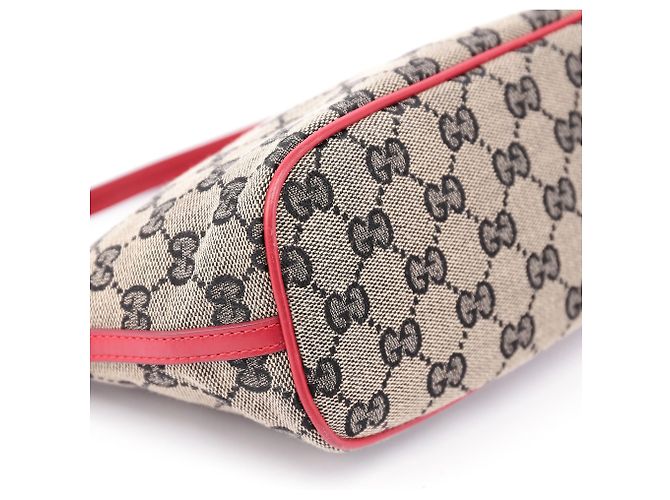 Borse GUCCI T. tessuto Rosso - vista 9