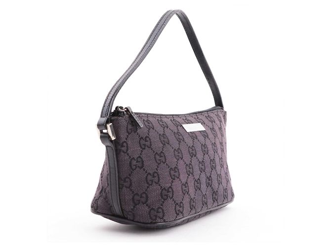 Borse a mano GUCCI T. Cotone Nero - vista 2