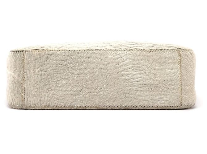 PRADA Handtaschen T. Fell Weiß - Ansicht 4