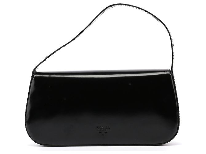 Borse PRADA T. Pelle verniciata Nero - vista 3