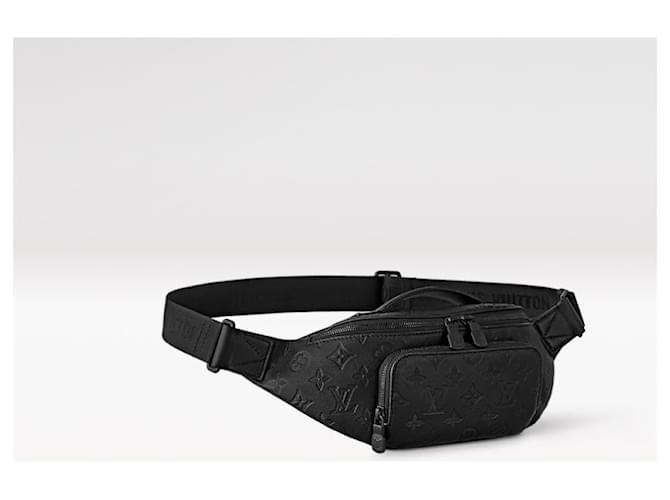 Louis Vuitton Borsa a Marsupio Rush Pelle Monogramma Nero - vista 2