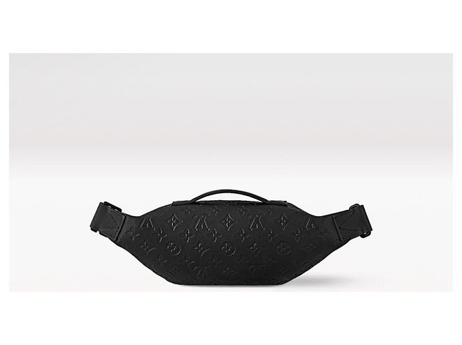 Louis Vuitton Borsa a Marsupio Rush Pelle Monogramma Nero - vista 3