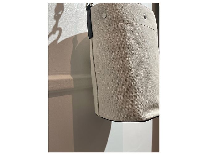 SAINT LAURENT Borse T. Cotone Bianco - vista 10