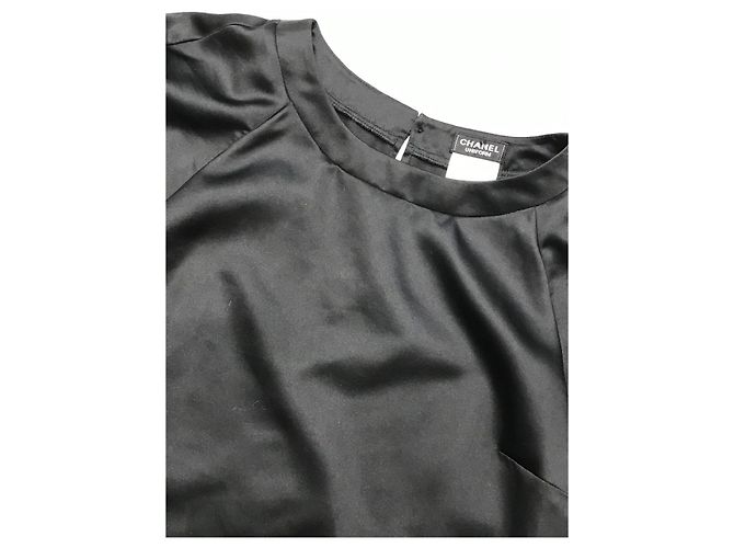 CHANEL Tops T.Internacional M Sintético Negro - vista 3
