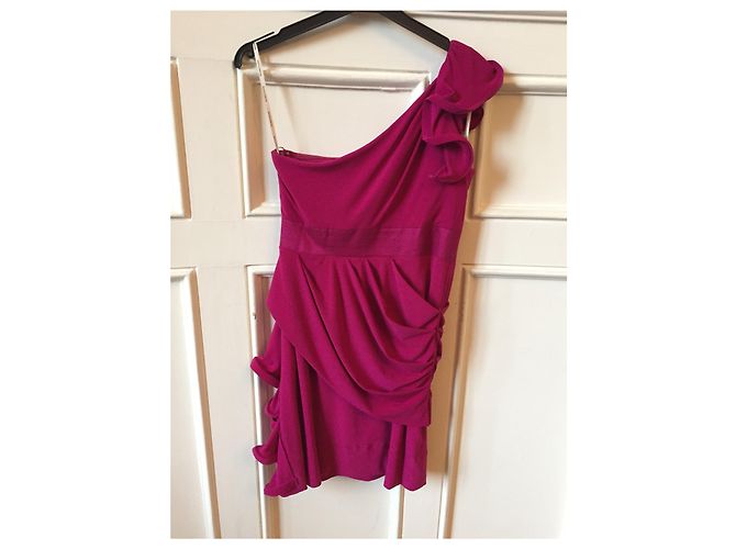 Autre Marque NON SIGNE / UNSIGNED Robes T.FR 14 ans - S Synthétique - vue 2