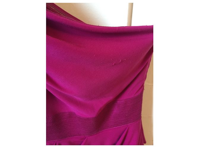 Autre Marque NON SIGNE / UNSIGNED Robes T.FR 14 ans - S Synthétique - vue 4