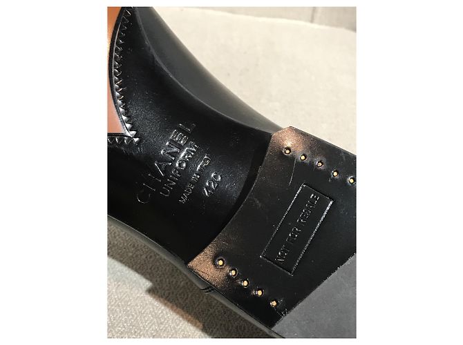 CHANEL Ballerine T.EU 42 Pelle Nero - vista 5