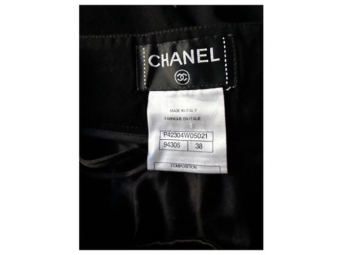Cambon Pantalón Chanel negro - vista 10