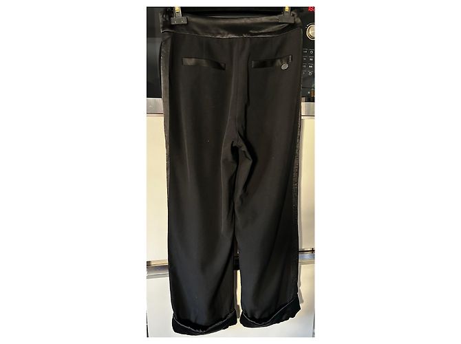 Cambon Pantalón Chanel negro - vista 3