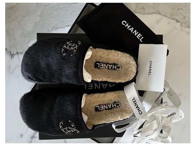 Chanel Clogs Schwarz - Ansicht 2