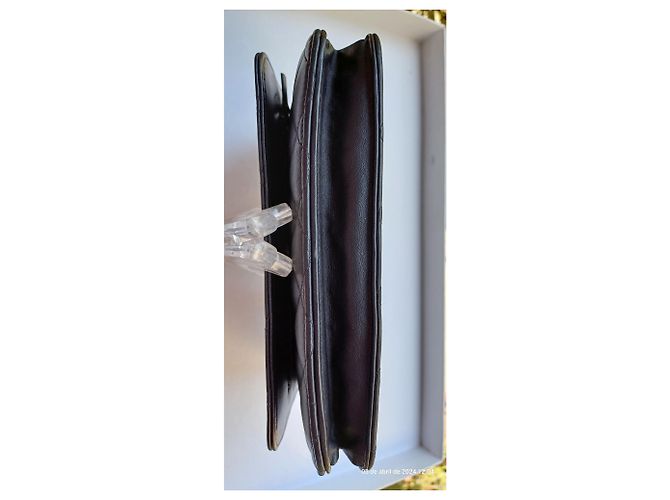 Borsa a mano Chanel in pelle nera Nero - vista 11