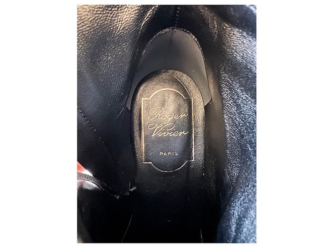 Botines de tobillo Roger Vivier Podium Negro - vista 3