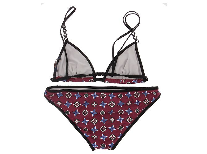 LOUIS VUITTON Bademode T.Internationales S-Polyester Bordeaux - Ansicht 2