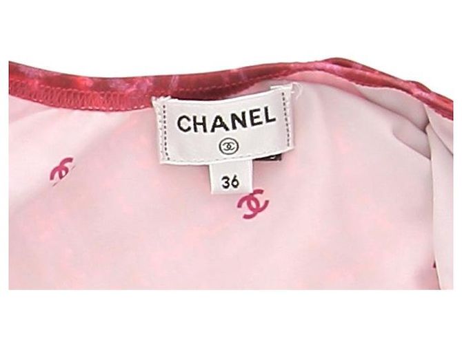 CHANEL Bademode T.fr 36 Polyester Pink - Ansicht 3