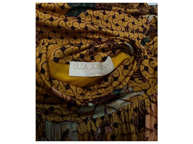 Abito mini Wilhemina Ulla Johnson in jersey floreale a palloncino Multicolore - vista 8